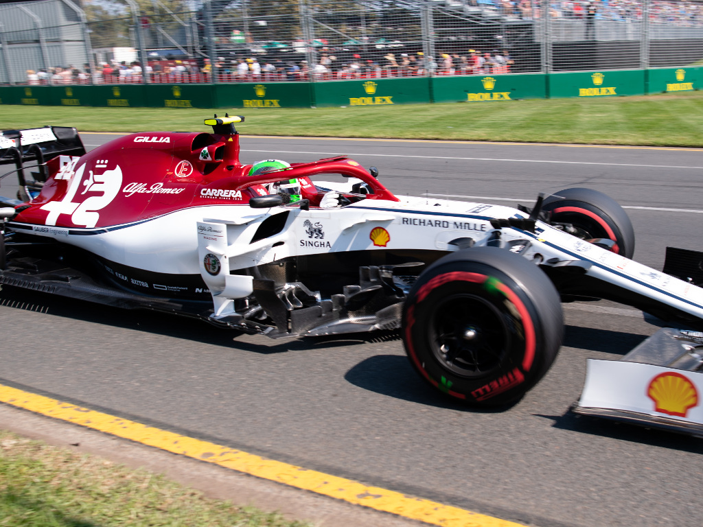 Antonio Giovinazzi Facing 10 Place Grid Drop In Baku