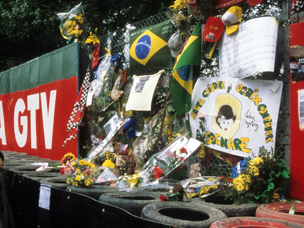 ayrton senna funeral attendance