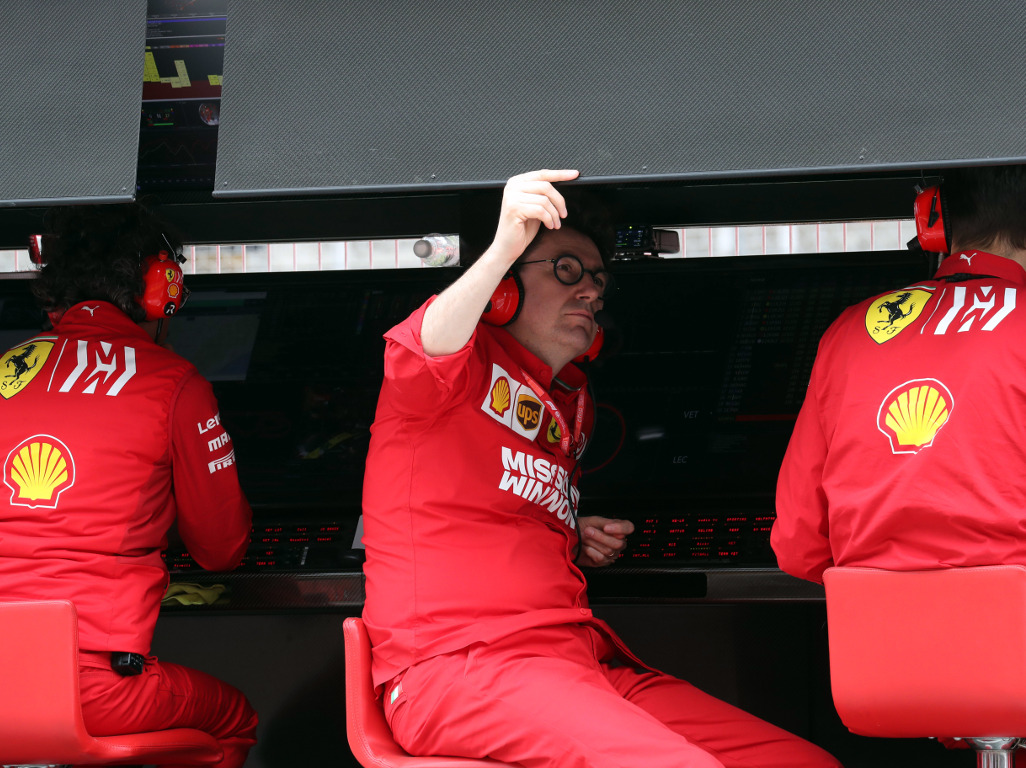 Ferrari need multiple upgrades to catch Mercedes warns Mattia Binotto.