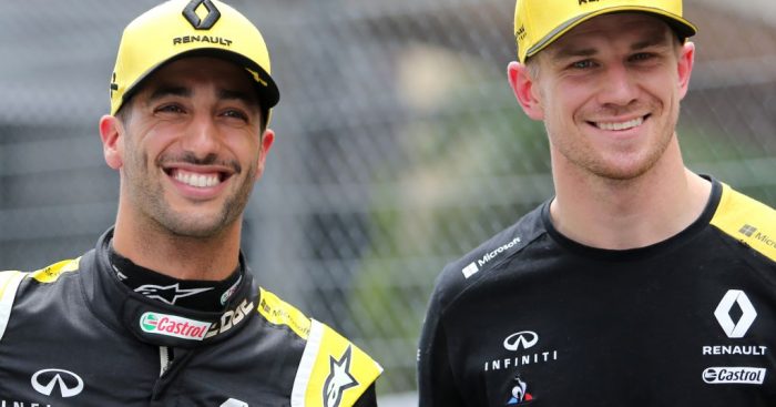 Daniel Ricciardo targeting Nico Hulkenberg in quest for 'shoey' : PlanetF1