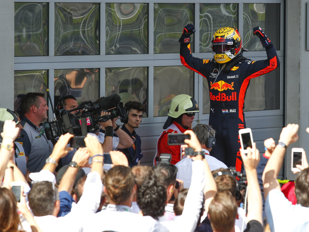 Max Verstappen won the Austrian Grand Prix in 2018