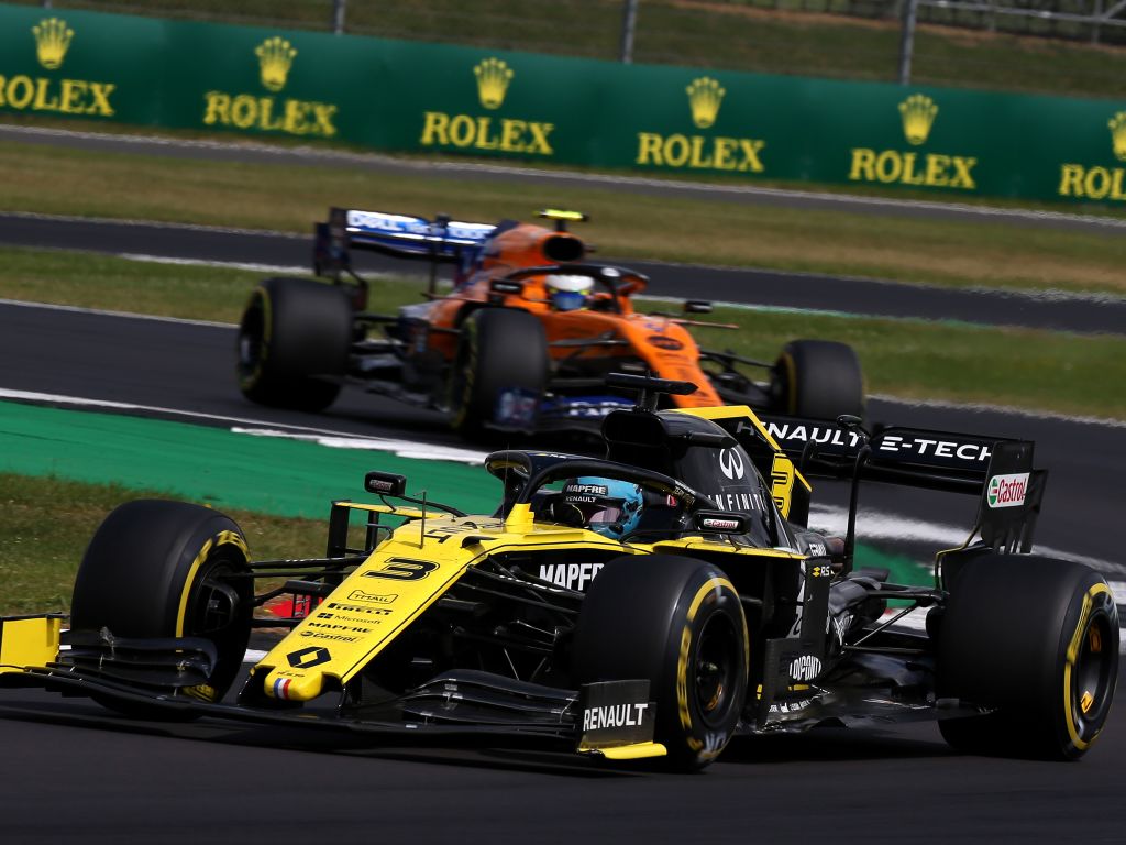 Daniel Ricciardo was frustrated that he couldn't take P6 at Silverstone from Carlos Sainz.