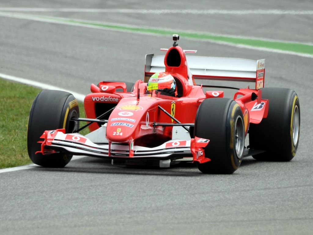 Mick Schumacher Drives Father S Ferrari F2004 Planetf1