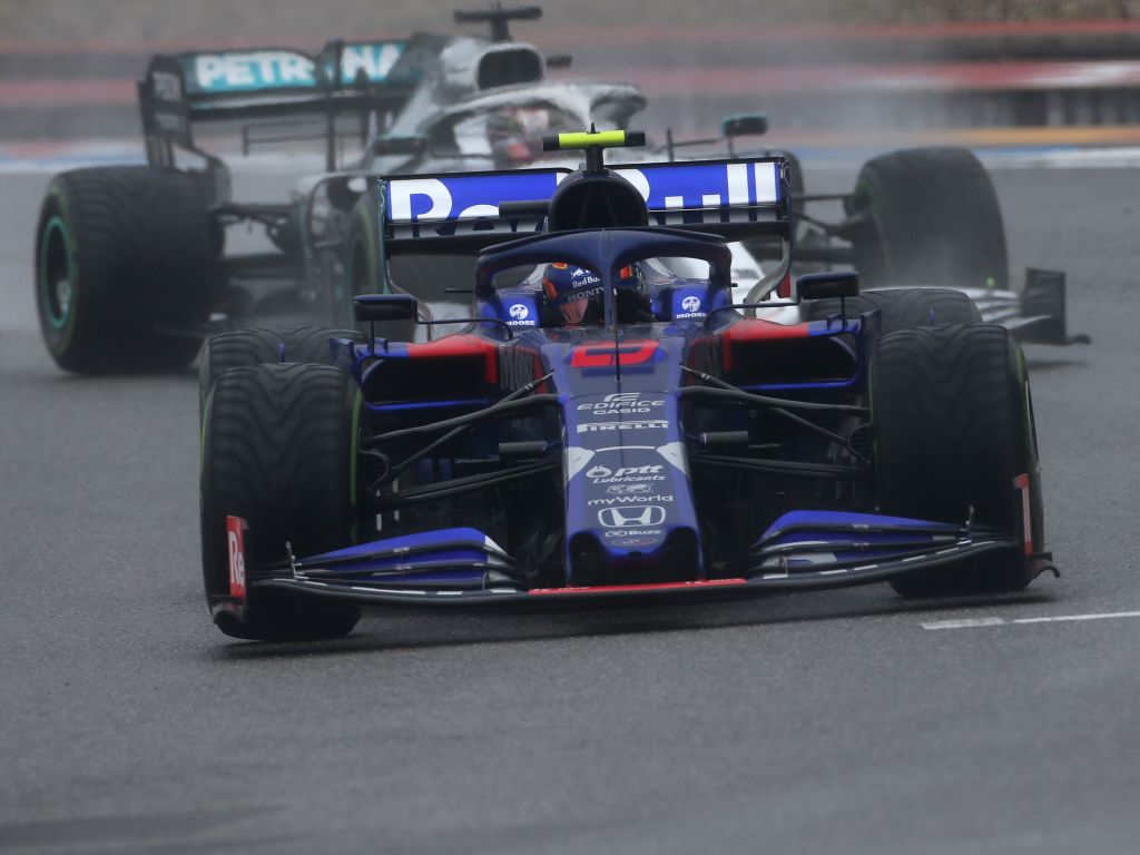 Albon didn’t want to try and overtake Hamilton
