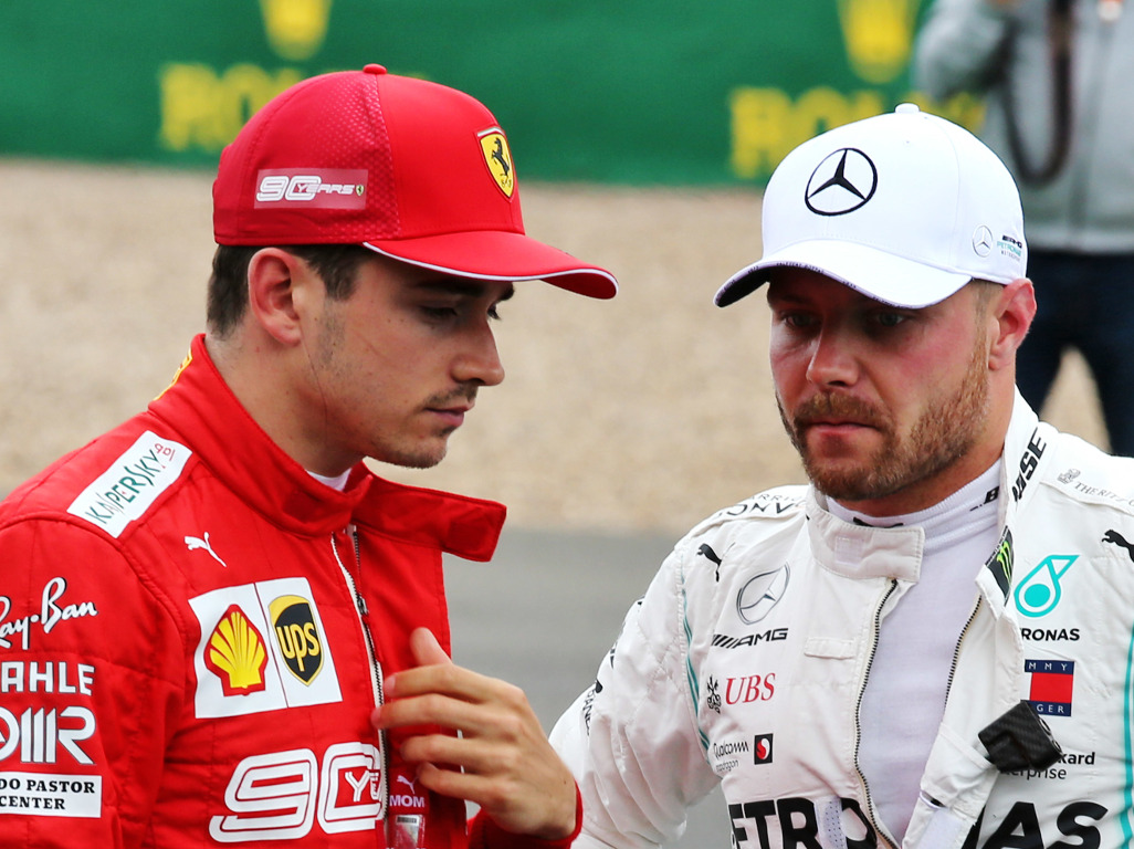 Valtteri Bottas believes Charles Leclerc is a "very tough" driver and it's how a Ferrari racer should be.