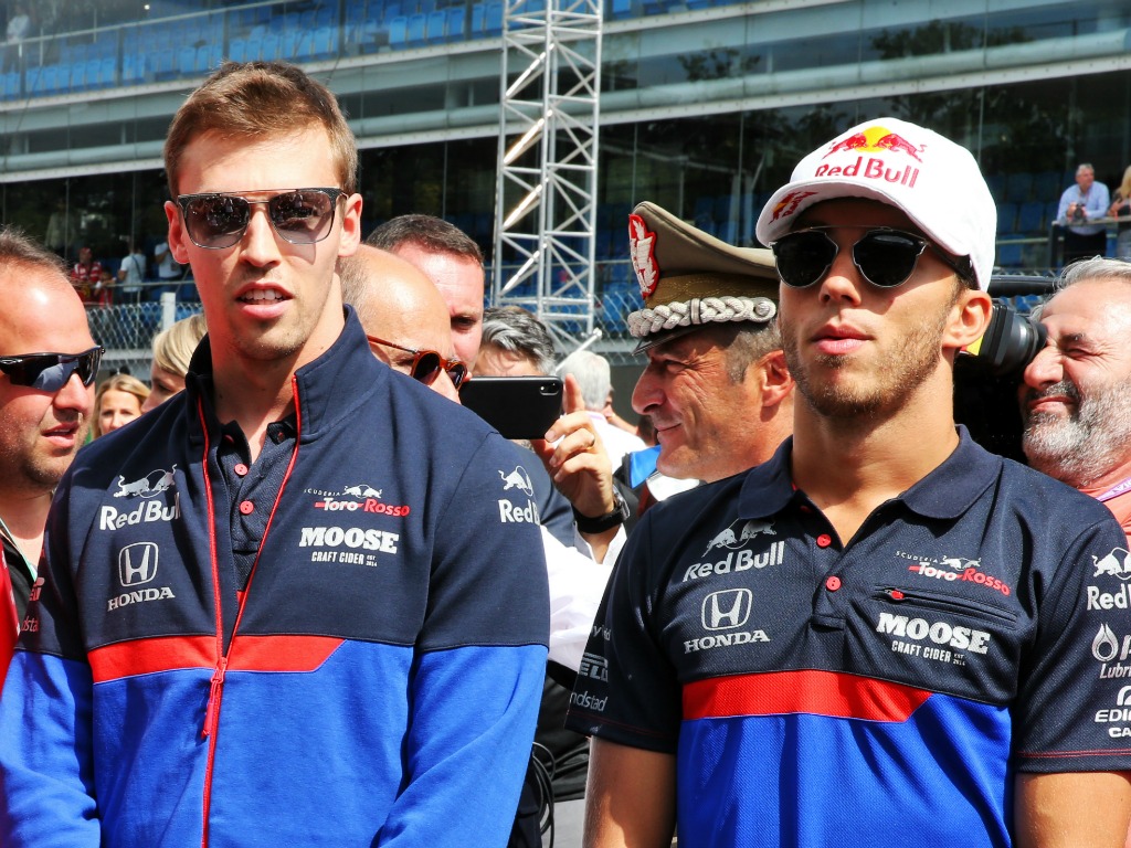 Daniil Kvyat Pierre Gasly Toro Rosso