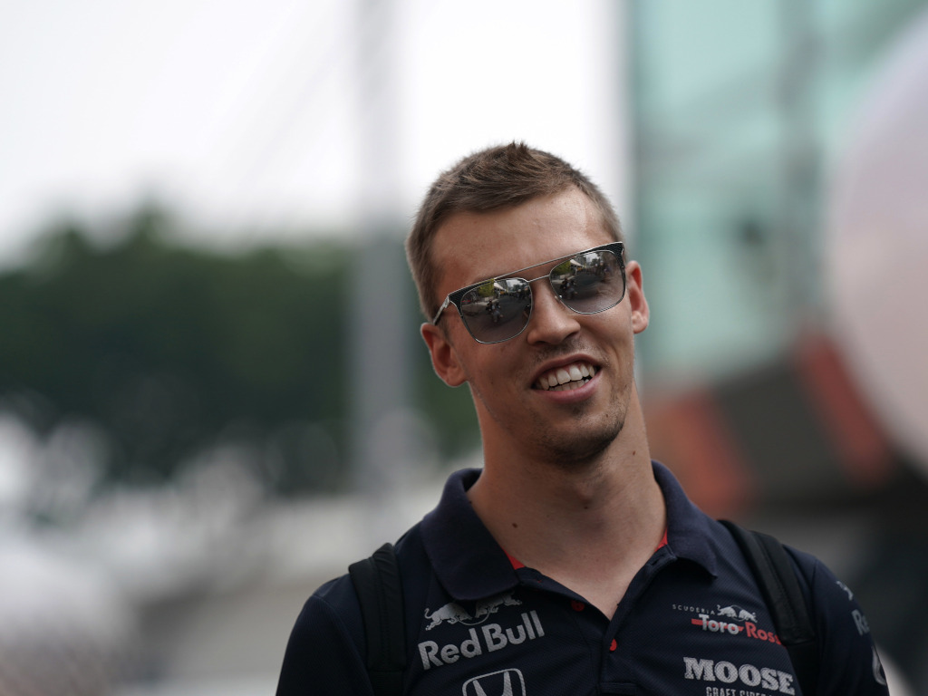 Daniil Kvyat心情愉快