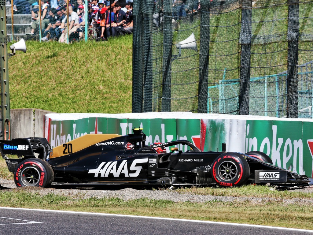 Kevin Magnussen admits that his qualifying crash in Japan was 