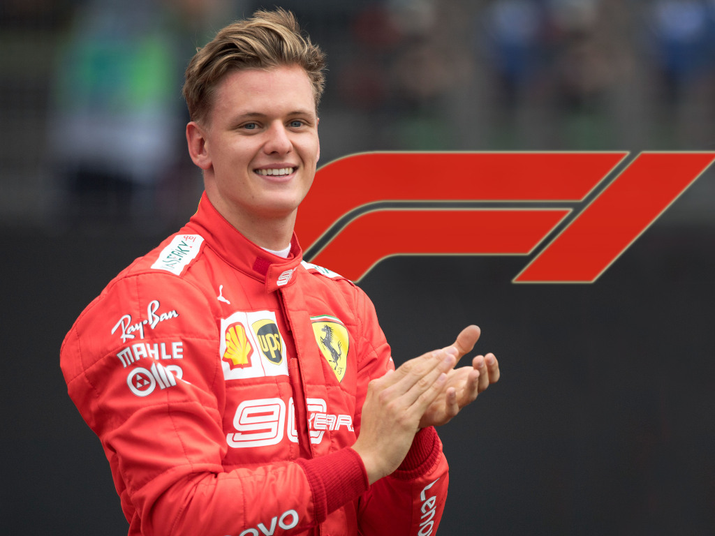 Mick Schumacher Joins Carlos Sainz Charles Leclerc In Ferrari Test