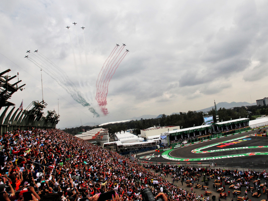 Mexican Grand Prix flyby