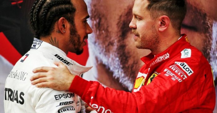 Sebastian Vettel Lewis Hamilton