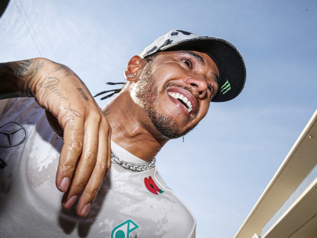 Lewis Hamilton "super excited" for upcoming MotoGP opportunity.