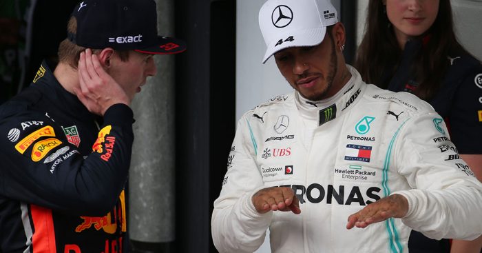 Lewis Hamilton says the future of F1 is bright, but warns he is still "kicking it" against the young guns.
