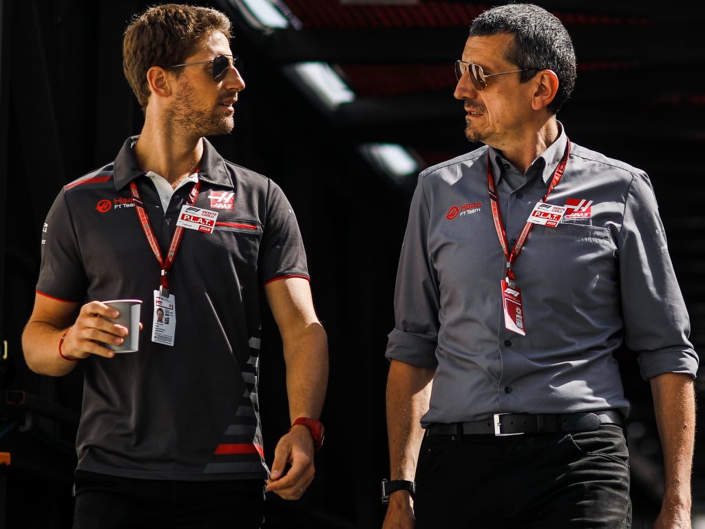 Romain Grosjean Guenther Steiner PA