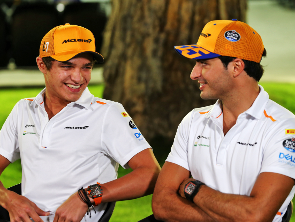 Carlos Sainz applauds Lando Norris' attitude to Brazil podium