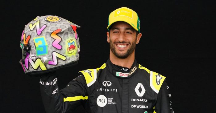 Daniel Ricciardo explains inspiration behind funky lid | PlanetF1 ...