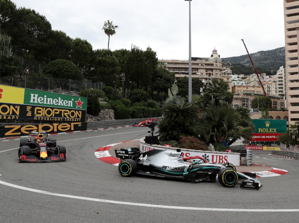 Monaco Grand Prix 2019 Lewis hamilton and Max Verstappen