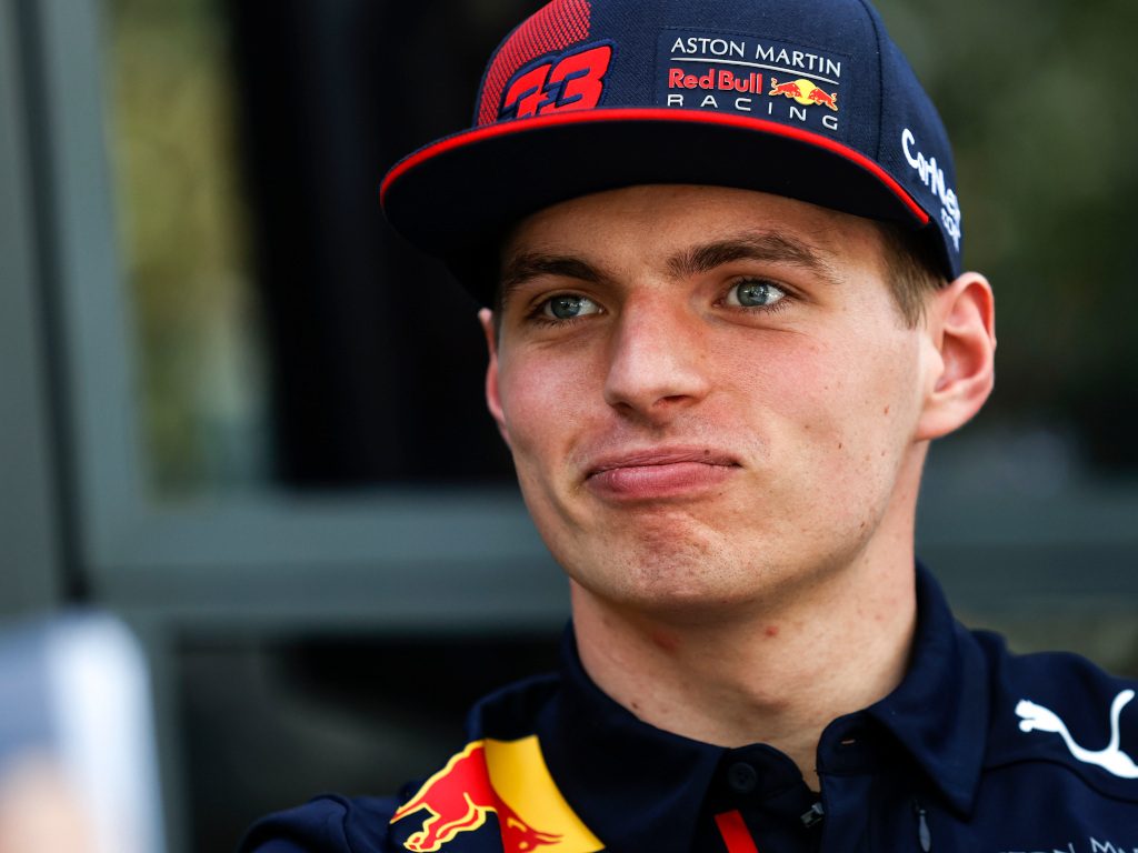 Max Verstappen smiling 2020