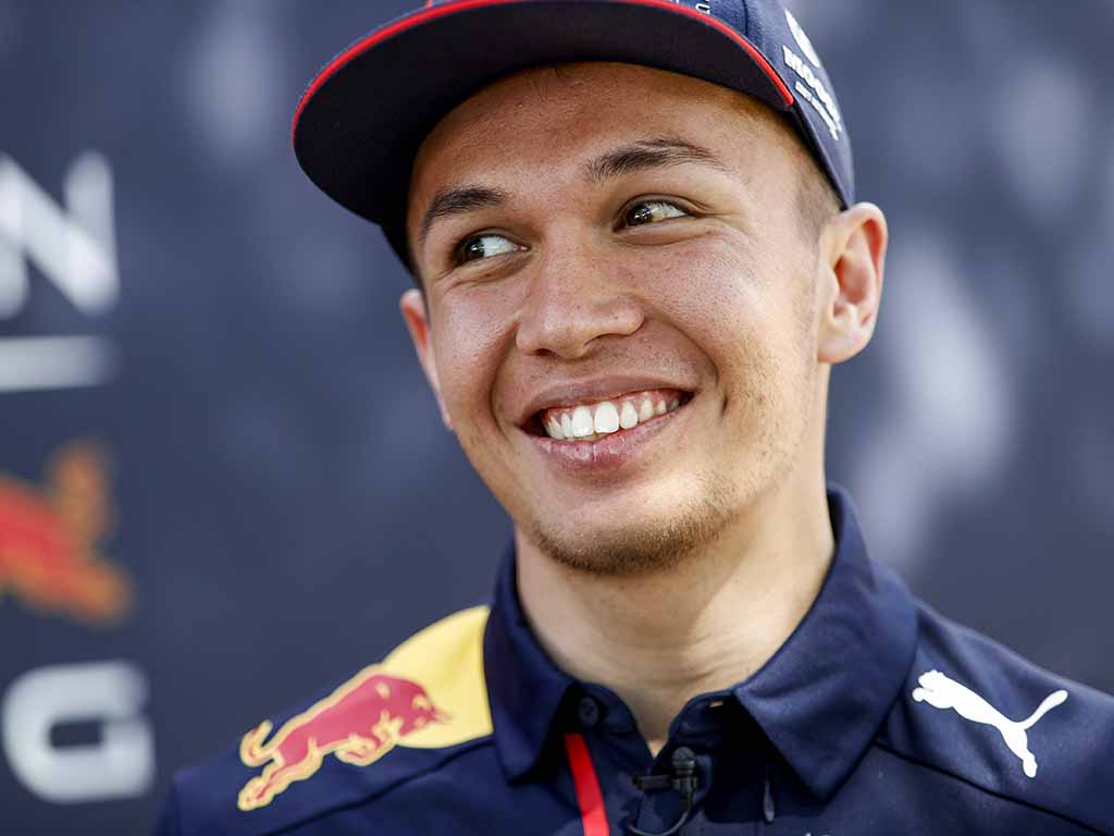 Alex Albon brings an end to Charles Leclerc's dominance