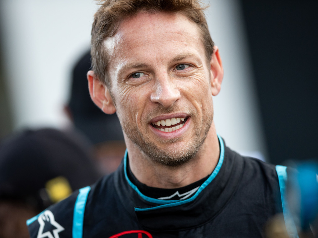 Jenson Button takes his second Legends Trophy win.