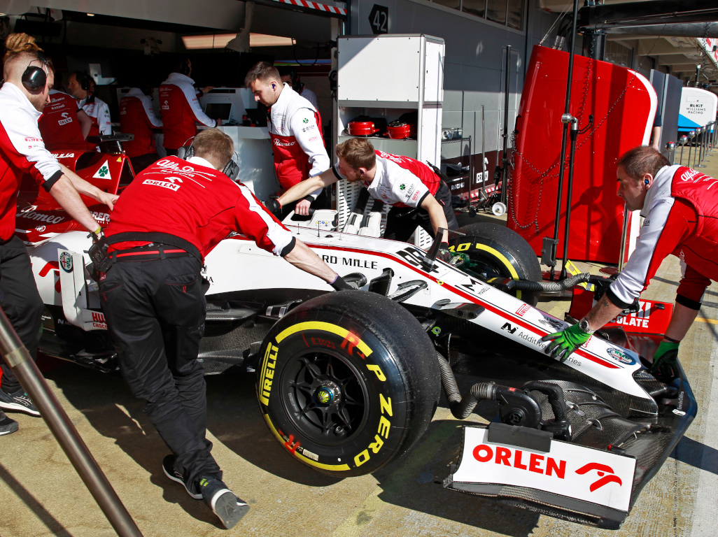 Alfa romeo f1 team