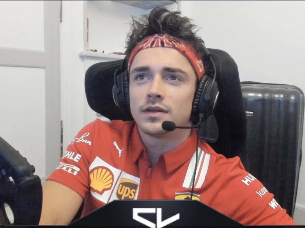 Charles Leclerc Virtual Grand Prix