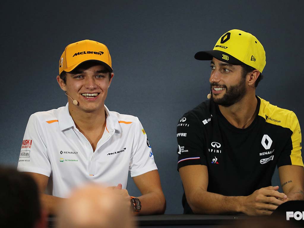 Daniel Ricciardo Lando Norris