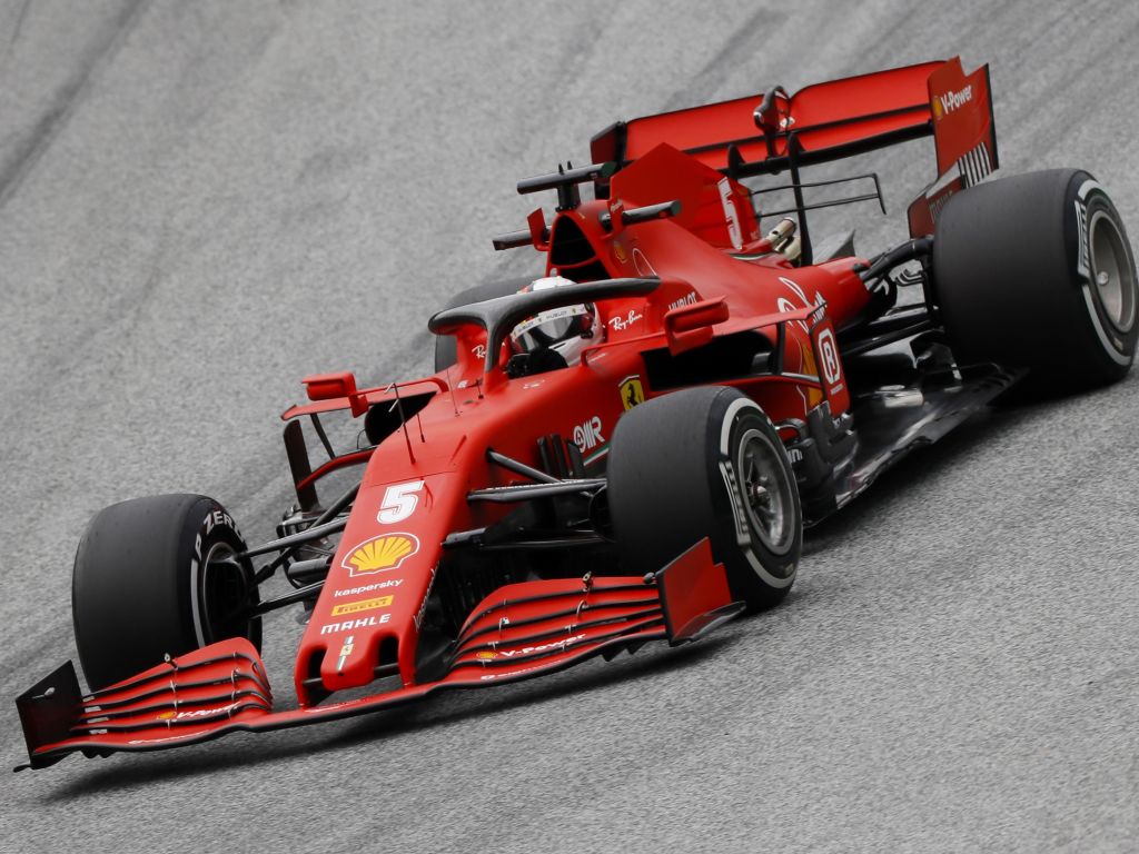 Sebastian Vettel Ferrari PA