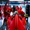Sebastian Vettel Ferrari garage 2020 pa