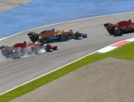 Vettel hits his 2021 Ferrari replacement