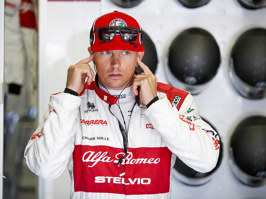 Kimi raikkonen sauber hat online