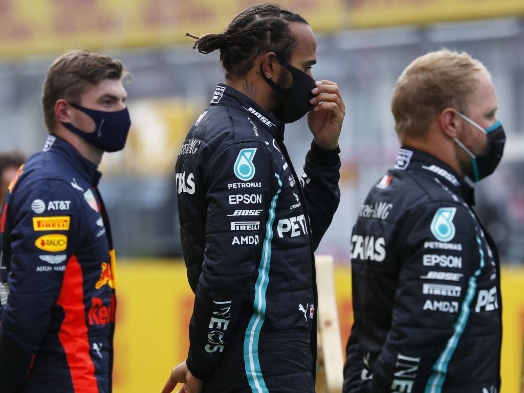 Max Verstappen Lewis Hamilton Valtteri Bottas PA