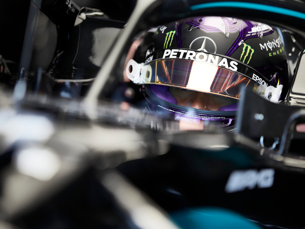 Lewis Hamilton up close 2020