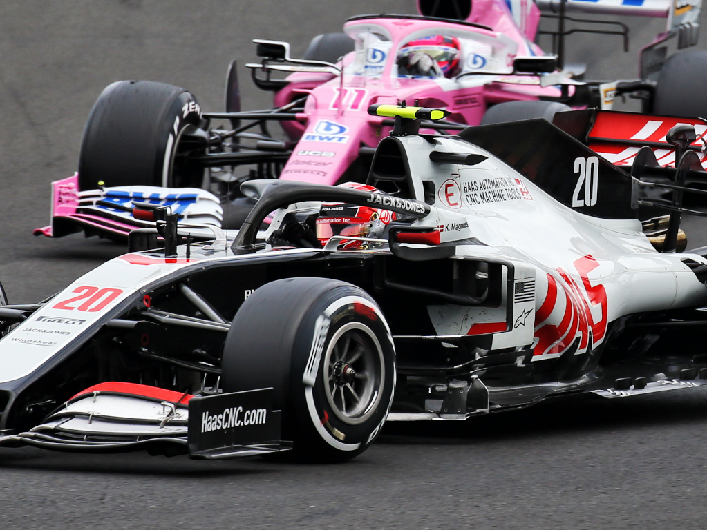 Kevin Magnussen and Sergio Perez