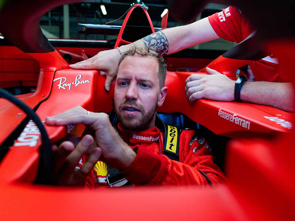 Intercooler problem rules Sebastian Vettel out of FP1 | PlanetF1