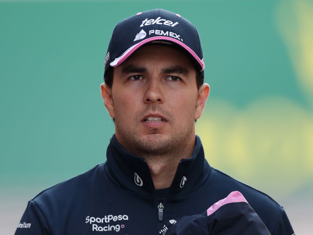 sergio perez hat 2020