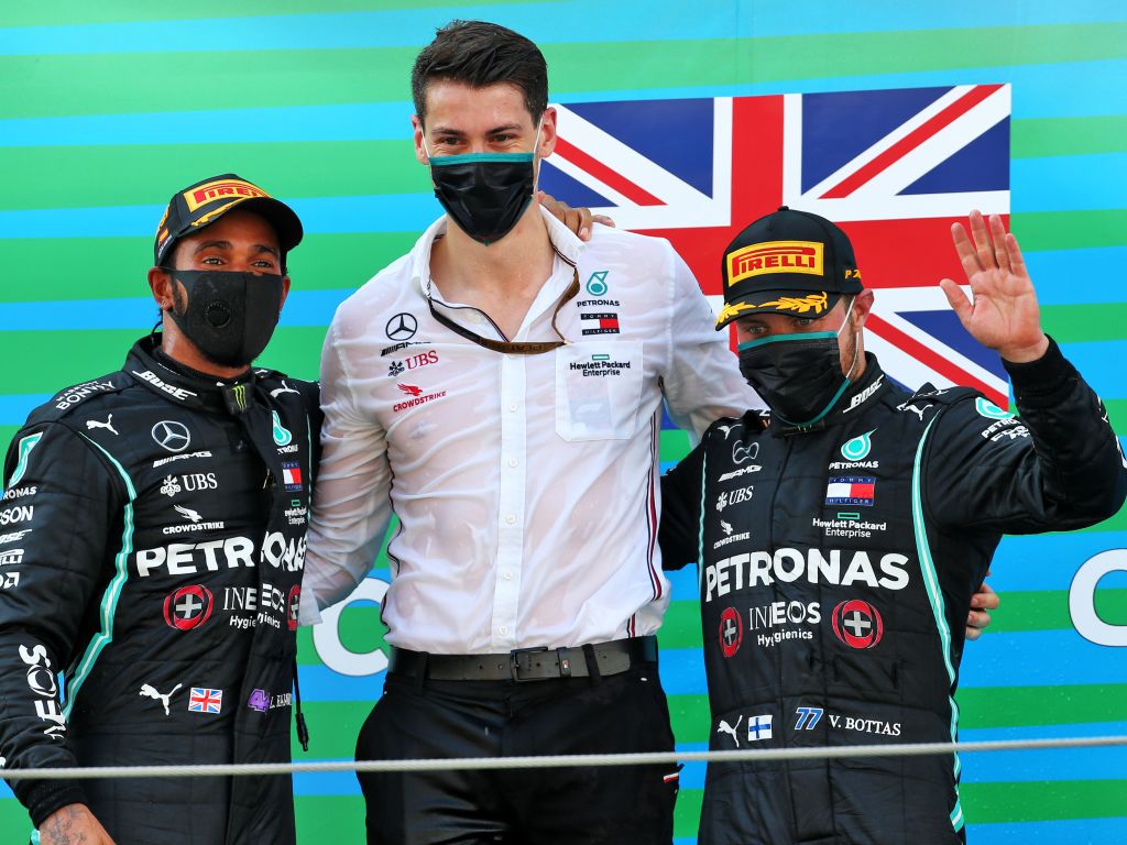 Lewis Hamilton Valtteri Bottas PA
