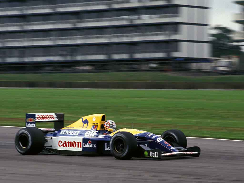 Sebastian Vettel Buys Nigel Mansell S Williams Fw14b Planetf1