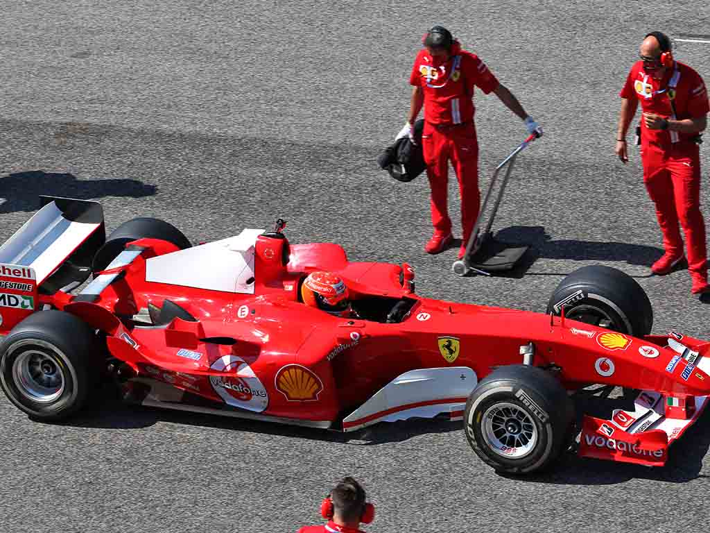 Mick schumacher ferrari store f2004