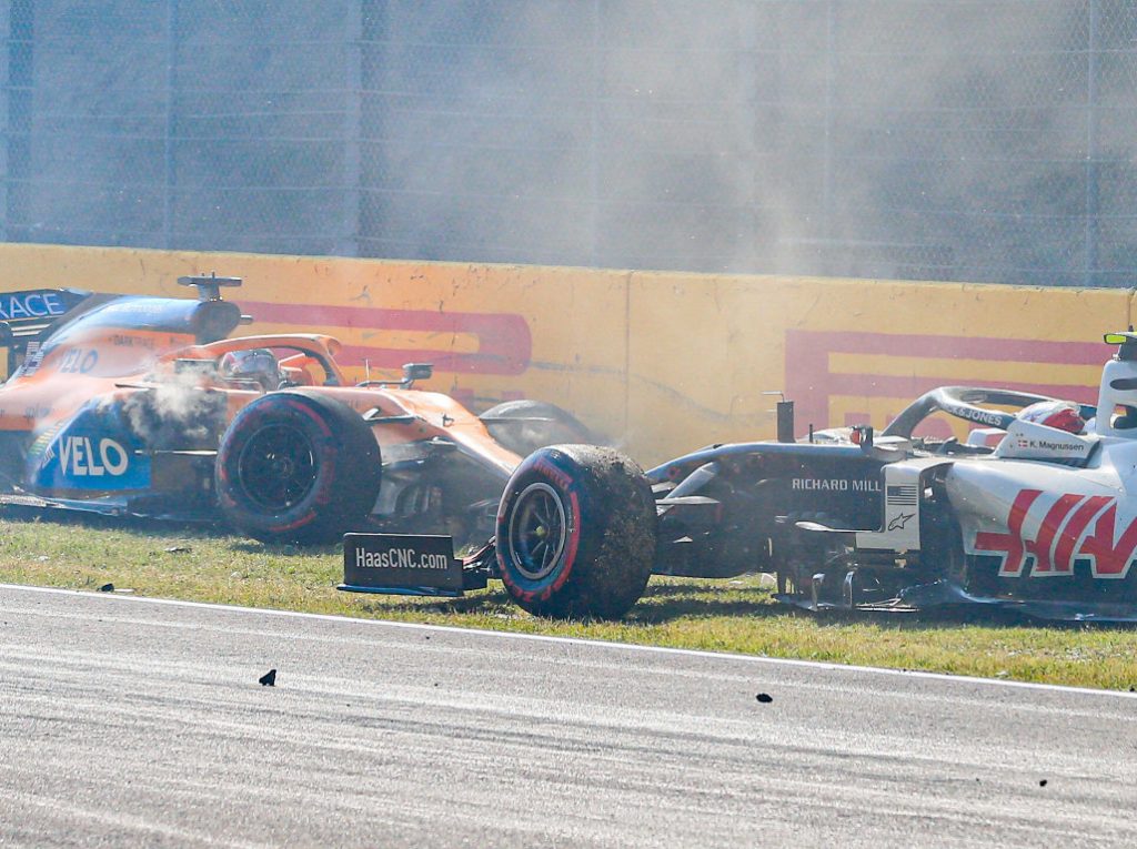 Carlos Sainz and Kevin Magnussen