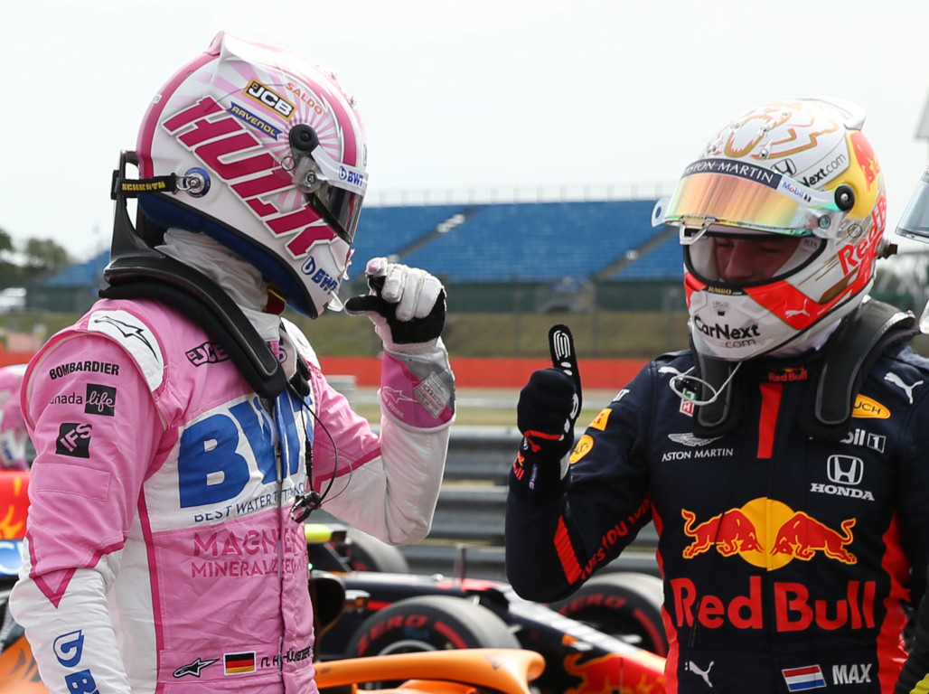 Max Verstappen and Nico Hulkenberg