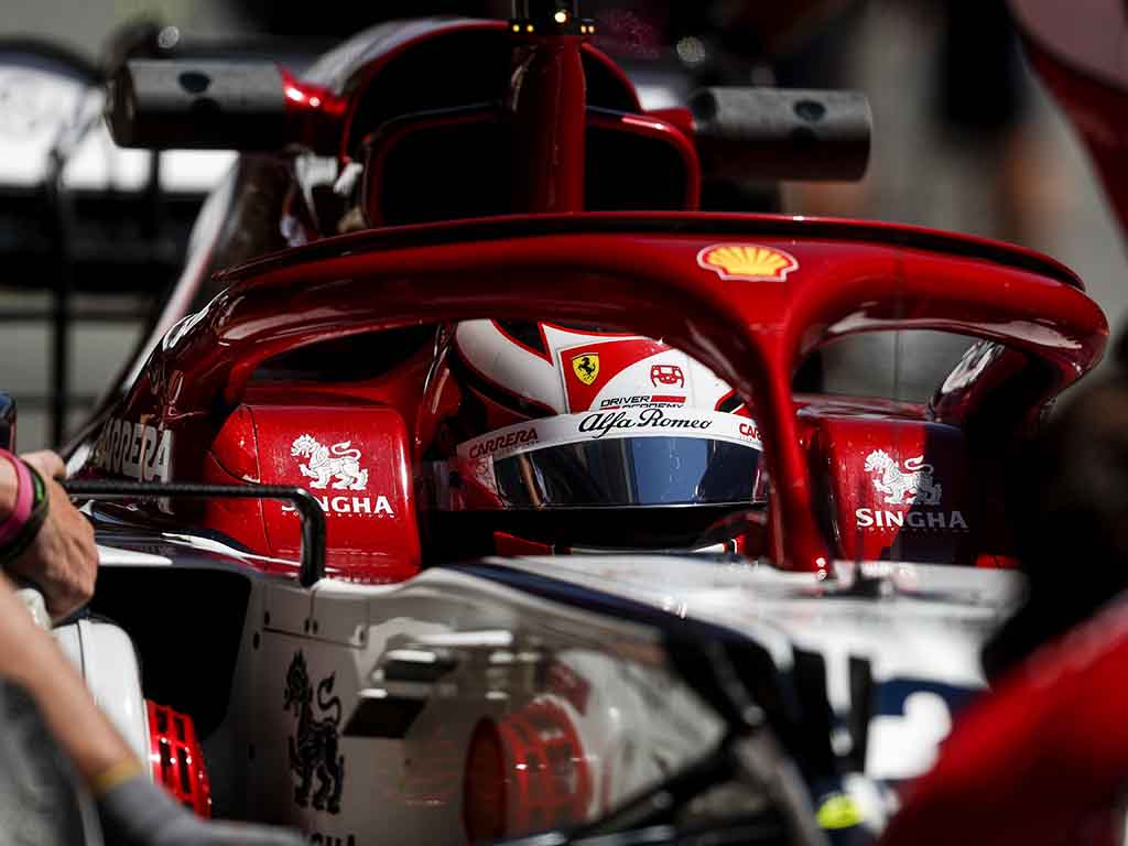 Callum Ilott Alfa Romeo Abu Dhabi test