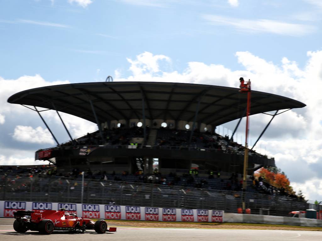 Charles Leclerc (Ferrari) En Action Au Nurburgring