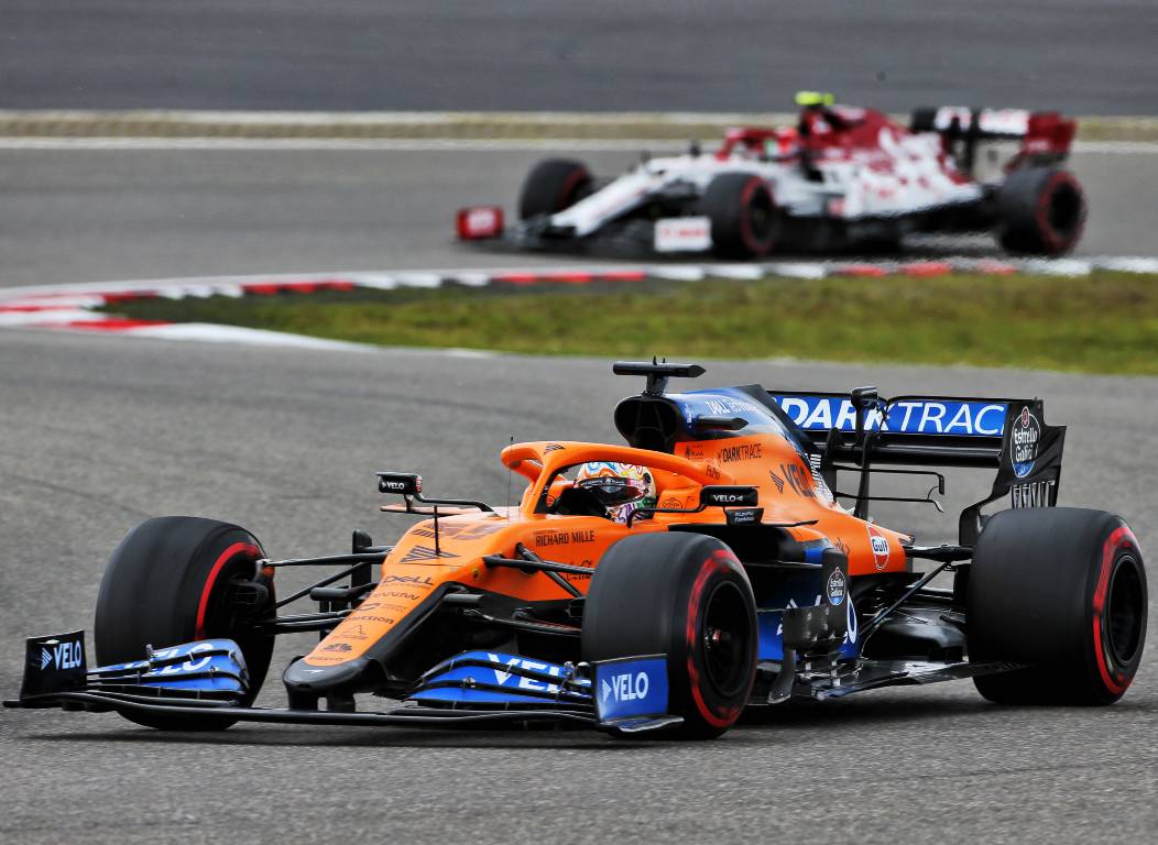 Carlos Sainz (McLaren) during the Eifel Grand Prix