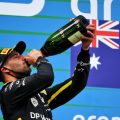 Ricciardo drinking alone after forgotten shoey