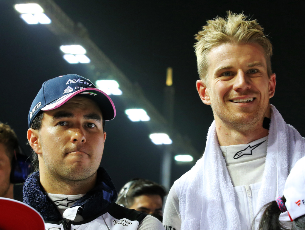 Sergio Perez and Nico Hulkenberg