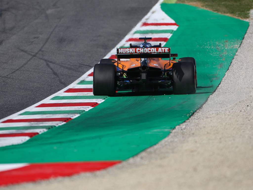 Carlos Sainz, Mclaren, En Action Au Mugello