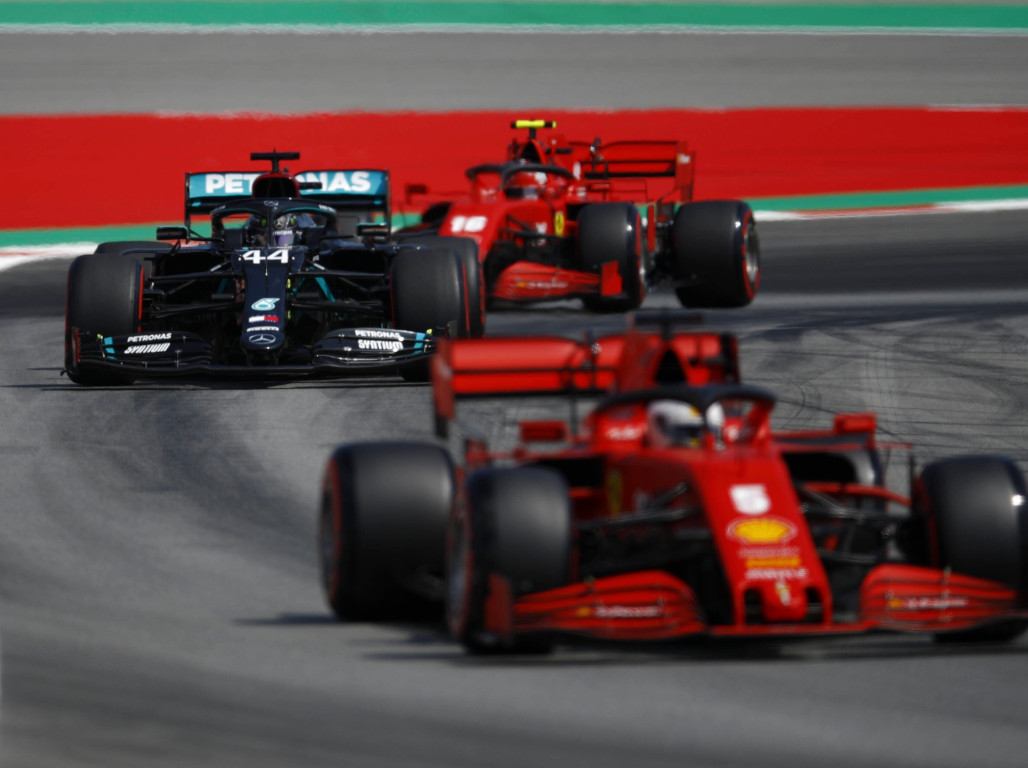 Ferrari Have 40 50 Hp To Find On Mercedes F1 News By Planetf1