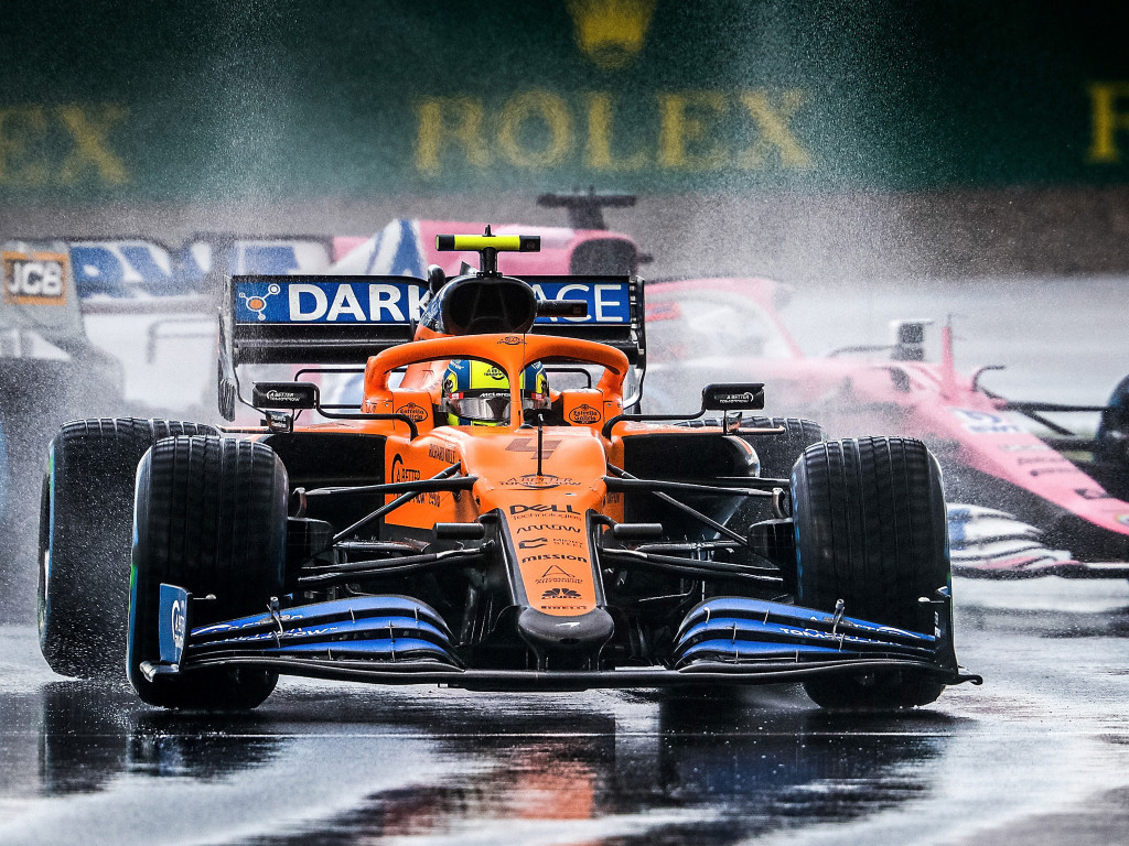 Lando Norris Defends His Move On Russell Planetf1