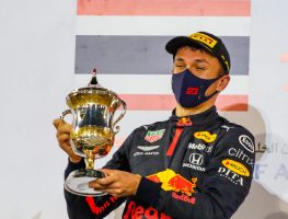 Albon concedes ‘luck involved’ in Bahrain podium